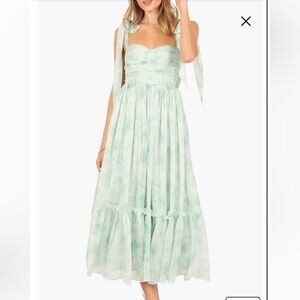 Petal & Pup Floret Midi A-Line Sundress